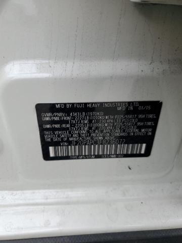 JF2GPAPC3F8236072 Subaru 2.0l naturally aapirated