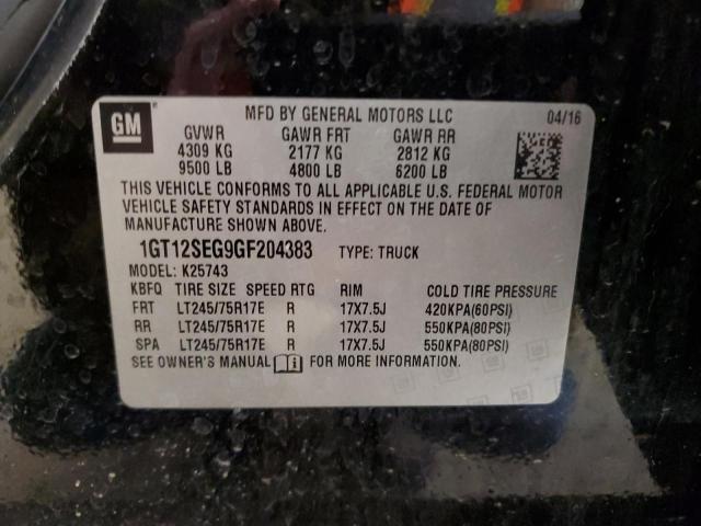 1GT12SEG9GF204383 GMC l96 - flexible fuel (gas/ethanol), sfi iron