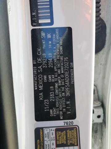 3KPF54AD0RE720276 KIA mpi nu