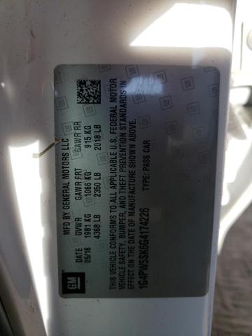 1G4PW5SK6G4174226 Buick Verano Sport Touring