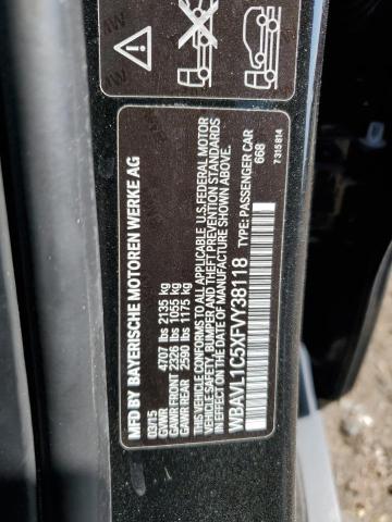 WBAVL1C5XFVY38118 BMW X1 Xdrive28i