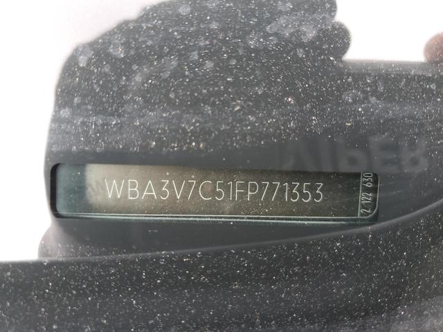 WBA3V7C51FP771353 BMW 428 I Sulev