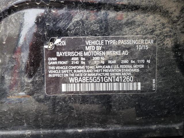 WBA8E5G51GNT41260 BMW 320 XI