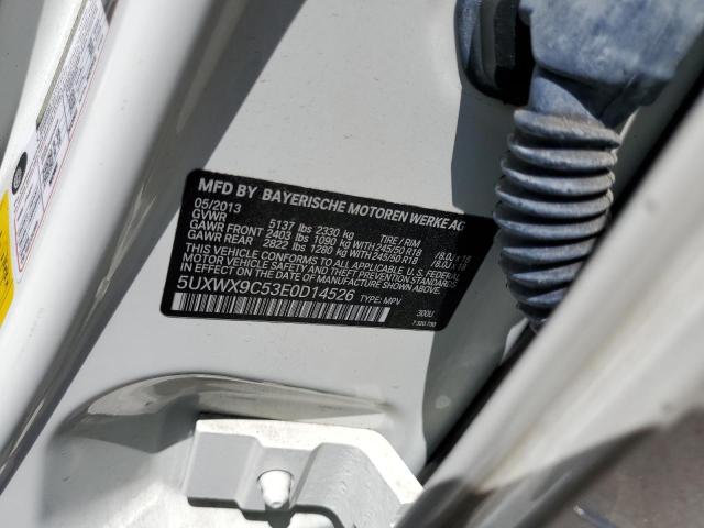 5UXWX9C53E0D14526 BMW X3 Xdrive28i