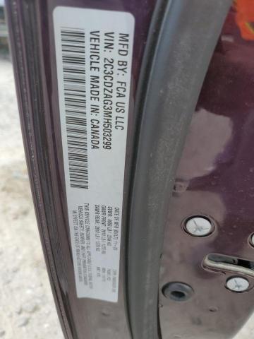 2C3CDZAG3MH503299 Dodge Challenger Sxt
