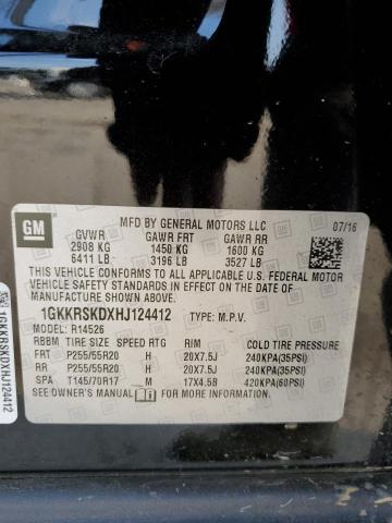 1GKKRSKDXHJ124412 GMC Acadia Limited Slt-2