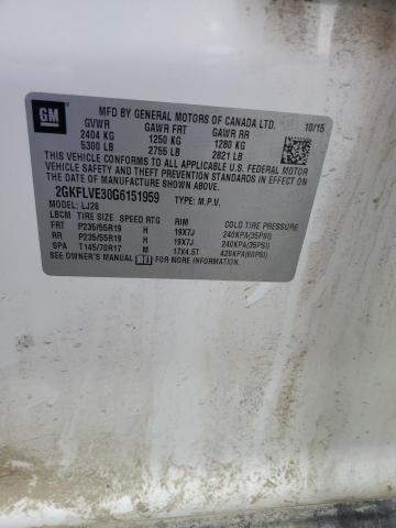 2GKFLVE30G6151959 GMC Terrain Denali