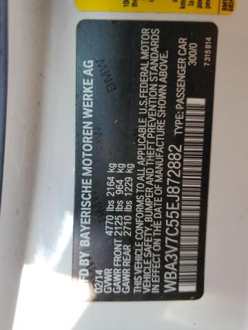WBA3V7C55EJ872882 BMW 428 I Sulev