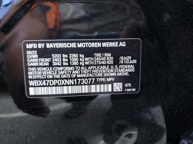 WBX47DP0XNN173077 BMW X3 Sdrive30i