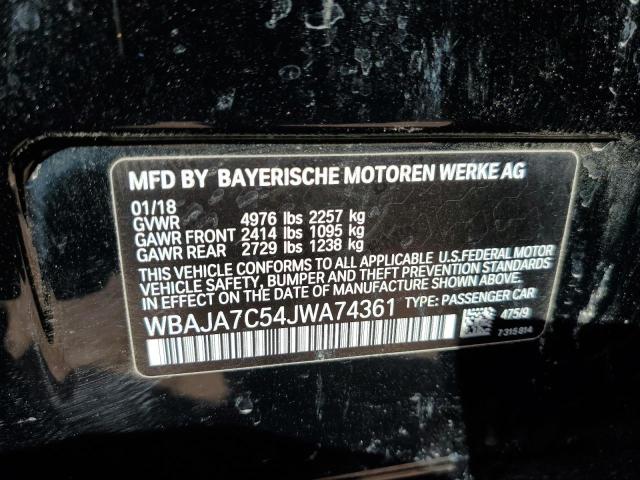 WBAJA7C54JWA74361 BMW 530 XI