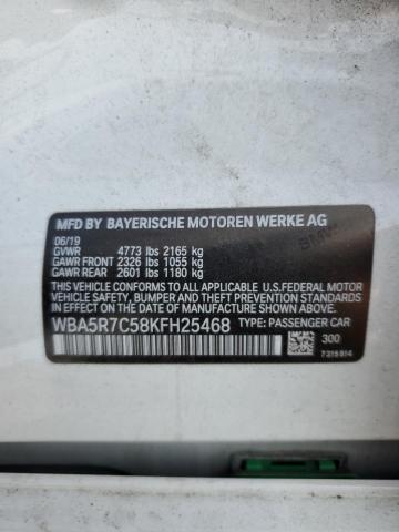 WBA5R7C58KFH25468 BMW 330XI