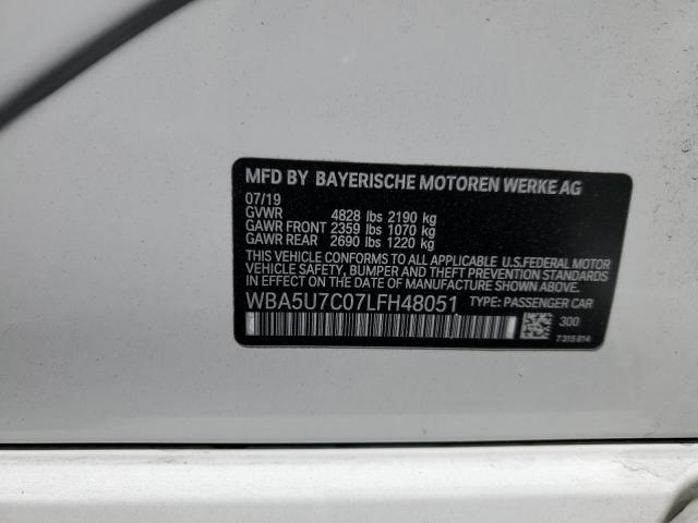 WBA5U7C07LFH48051 BMW M340I