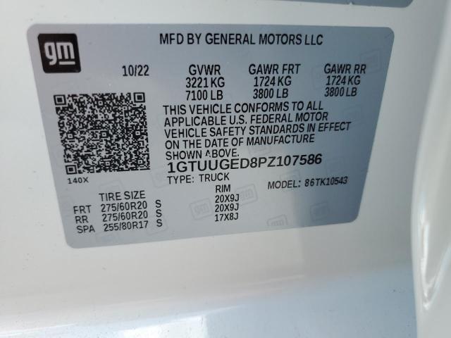 1GTUUGED8PZ107586 GMC Sierra K1500 Denali
