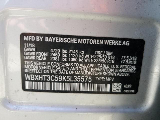WBXHT3C59K5L35575 BMW X1 Xdrive28i