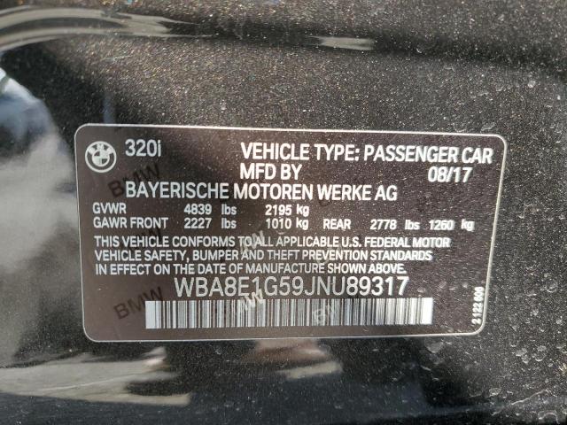 WBA8E1G59JNU89317 BMW 320 I
