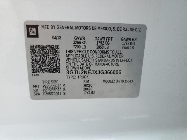 3GTU2NEJXJG366006 GMC Sierra K1500 Slt