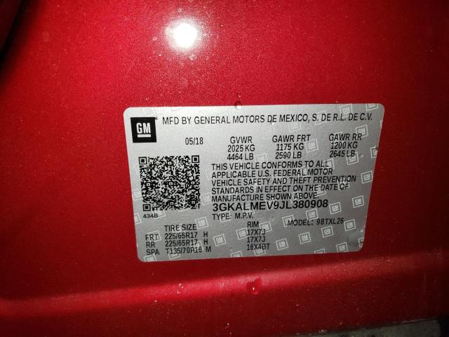 3GKALMEV9JL380908 GMC Terrain Sle