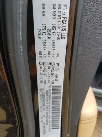 1C4SDHET9HC722981 Dodge Durango Citadel