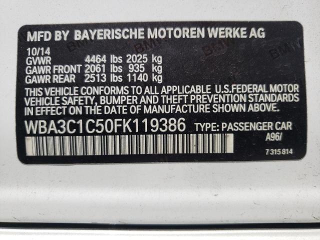 WBA3C1C50FK119386 BMW 328 I Sulev