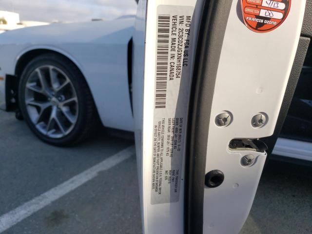2C3CDZJGXNH168754 Dodge Challenger Gt