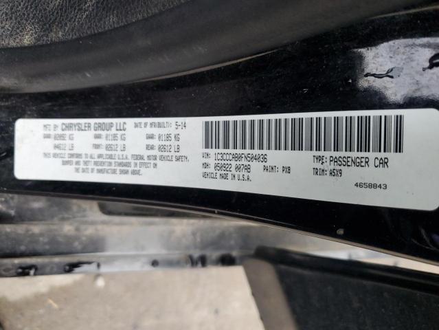 1C3CCCAB0FN504036 Chrysler 200 Limited