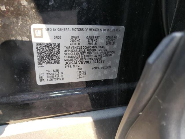 3GKALVEV0LL311033 GMC Terrain Slt
