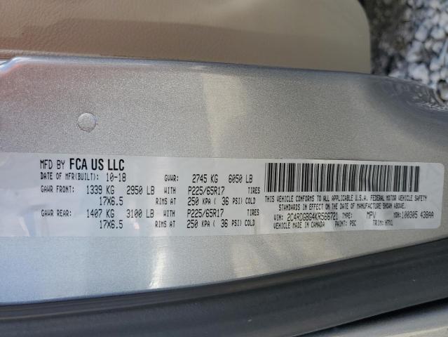 2C4RDGBG4KR566721 Dodge Grand Caravan Se