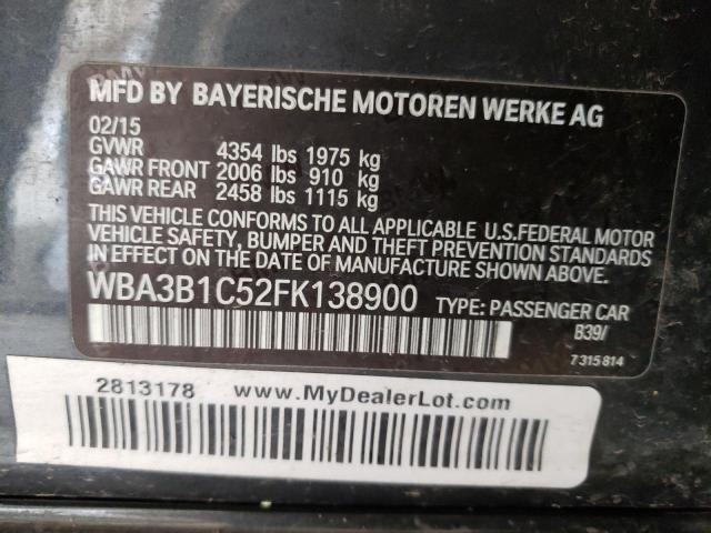 WBA3B1C52FK138900 BMW 320 I