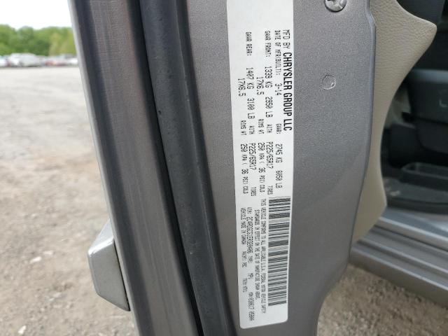 2C4RDGCG1ER320406 Dodge Grand Caravan Sxt