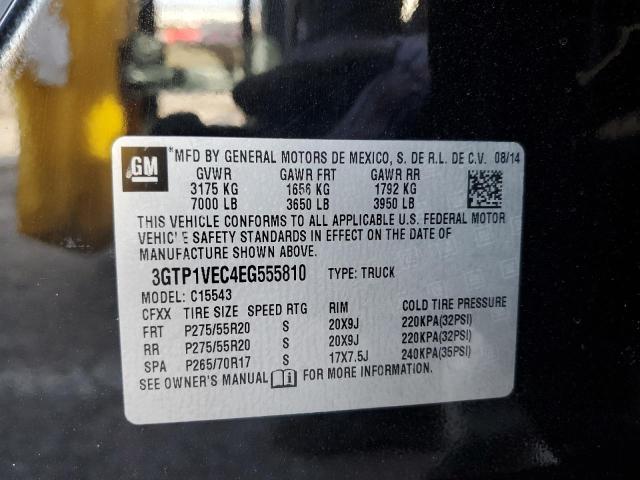 3GTP1VEC4EG555810 GMC Sierra C1500 Slt