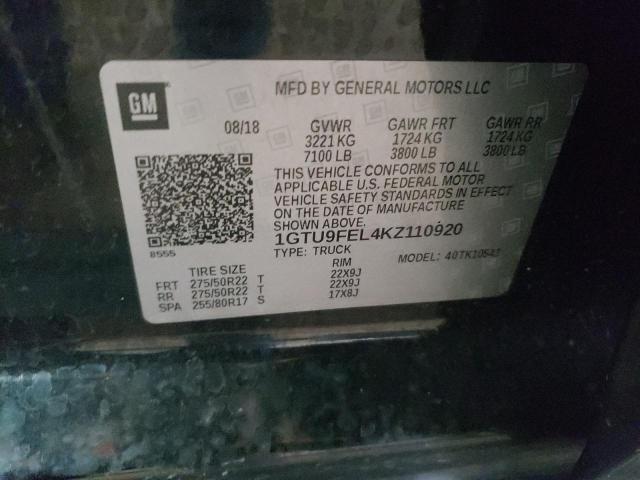1GTU9FEL4KZ110920 GMC Sierra K1500 Denali