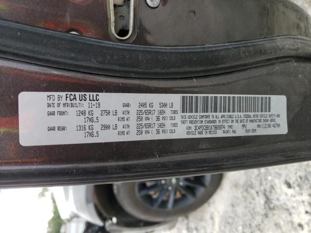 3C4PDCBB1KT869974 Dodge JOURNEY SE