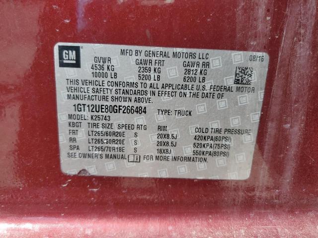 1GT12UE80GF266484 GMC Sierra K2500 Denali