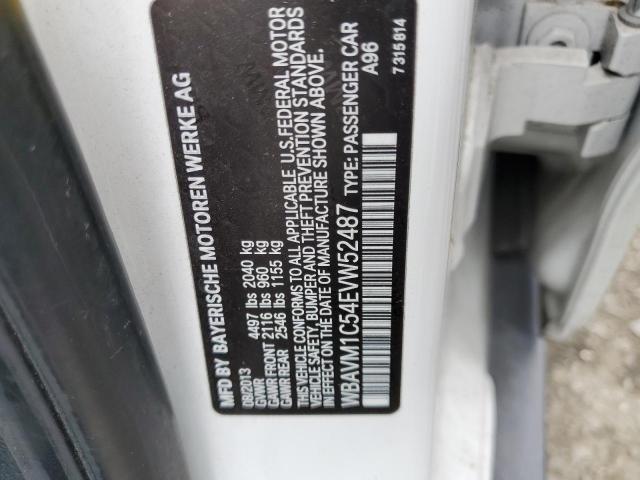 WBAVM1C54EVW52487 BMW X1 Sdrive28i