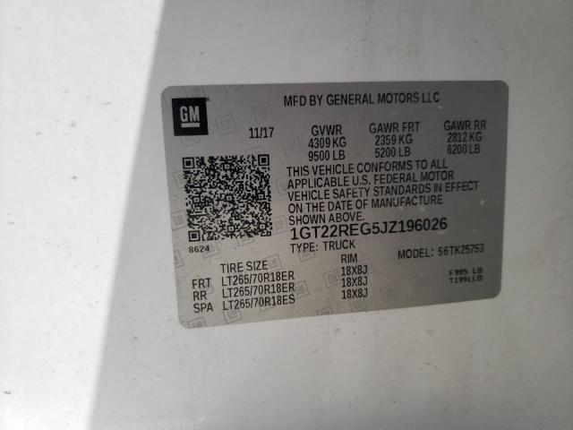 1GT22REG5JZ196026 GMC Sierra K2500 Heavy Duty