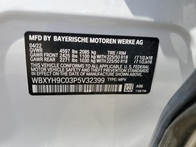 WBXYH9C03P5V32399 BMW X2 Sdrive28i