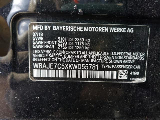 WBAJE7C5XKWD55781 BMW 540 XI