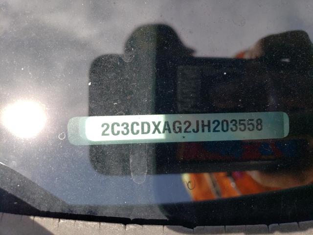 2C3CDXAG2JH203558 Dodge Charger Police
