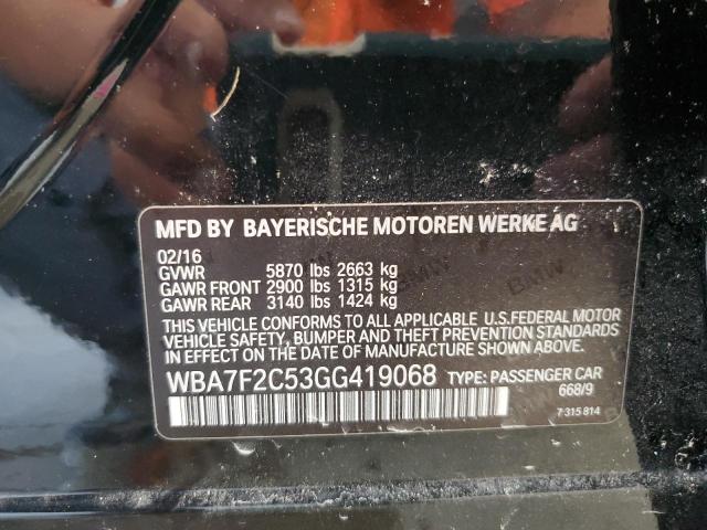 WBA7F2C53GG419068 BMW 750 Xi