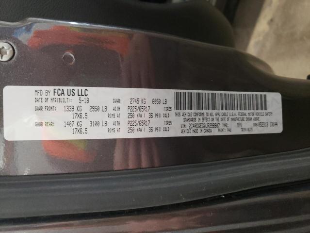 2C4RDGEG0JR298907 Dodge Grand Caravan Gt