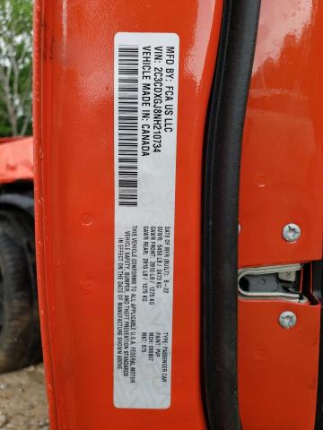 2C3CDXGJ8NH210734 Dodge Charger Scat Pack