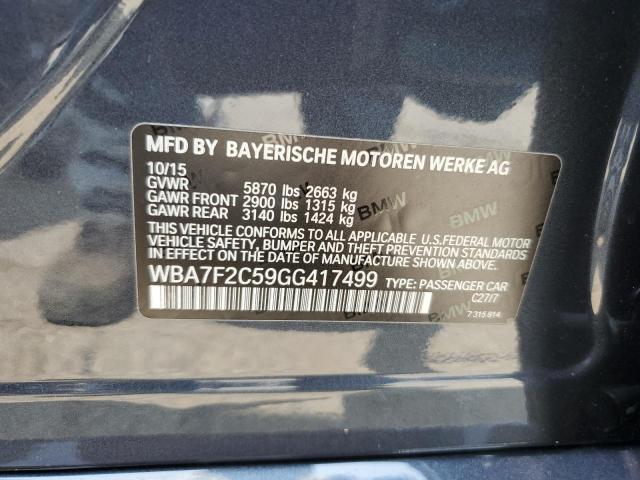 WBA7F2C59GG417499 BMW 750 Xi