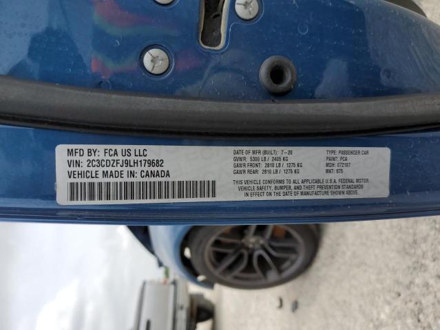 2C3CDZFJ9LH179682 Dodge Challenger R/t Scat Pack