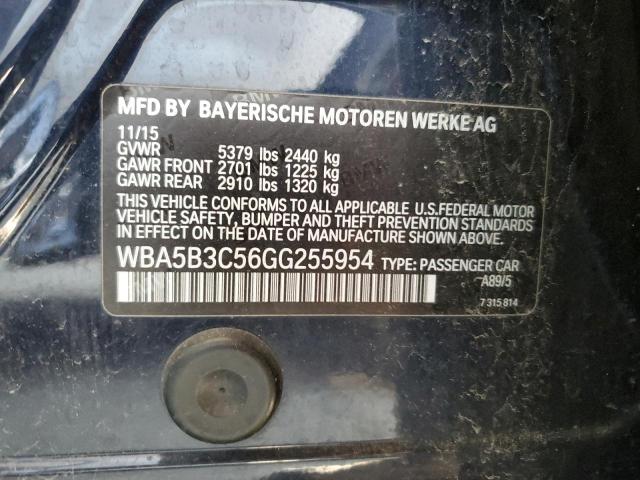 WBA5B3C56GG255954 BMW 535 XI