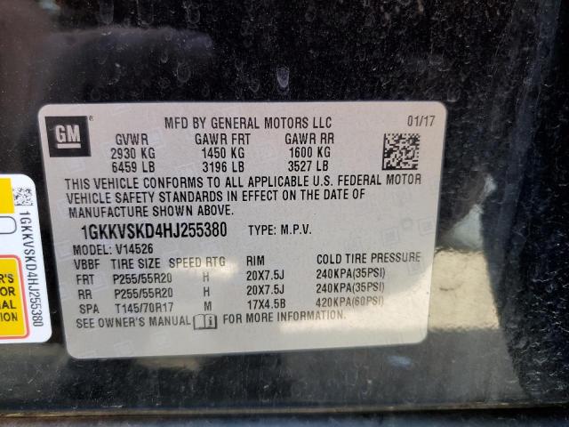 1GKKVSKD4HJ255380 GMC Acadia Limited Slt-2