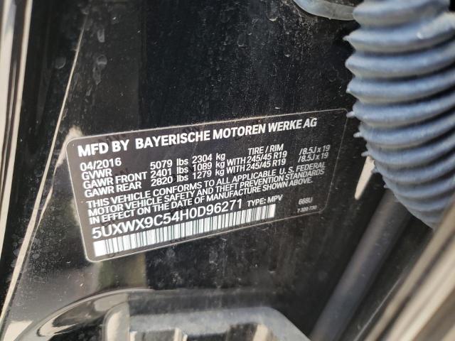 5UXWX9C54H0D96271 BMW X3 Xdrive28i