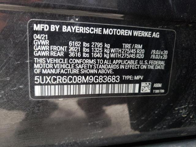 5UXCR6C08M9G83683 BMW X5 Xdrive40i