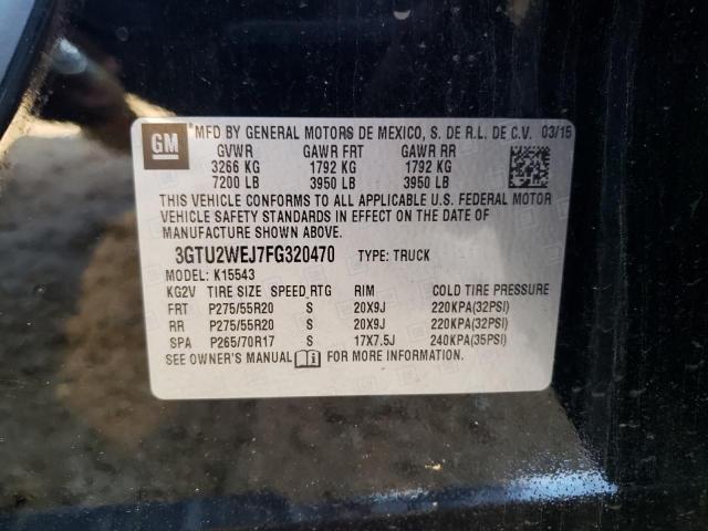 3GTU2WEJ7FG320470 GMC Sierra K1500 Denali