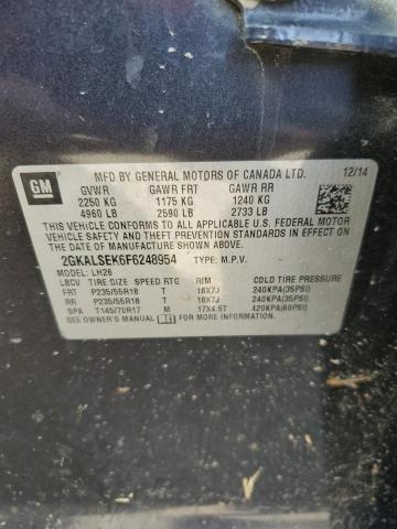 2GKALSEK6F6248954 GMC Terrain Slt