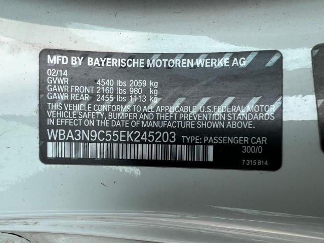 WBA3N9C55EK245203 BMW 428 XI
